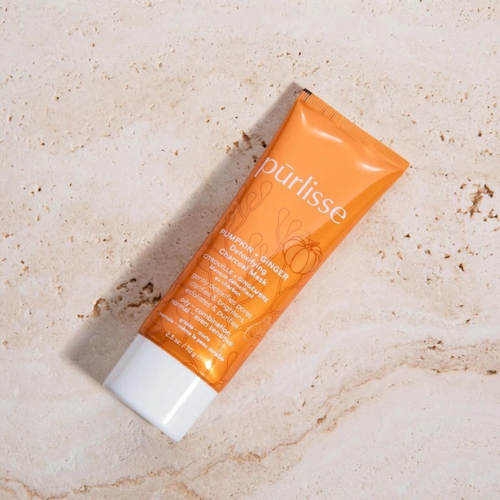 NIB Pūrlisse Pumpkin + Ginger Detoxifying Charcoal Mask - Picture 3 of 9